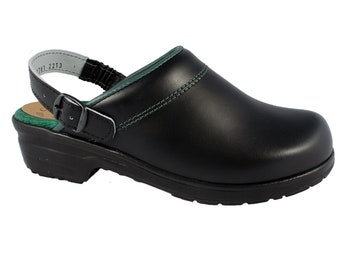 MB clogs, kitchen and clinic clogs black