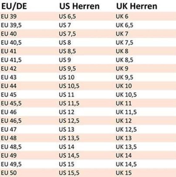 Eu 43 size to us new arrivals
