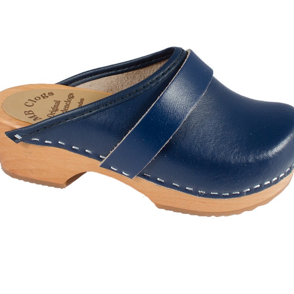 Children's clogs navy blue