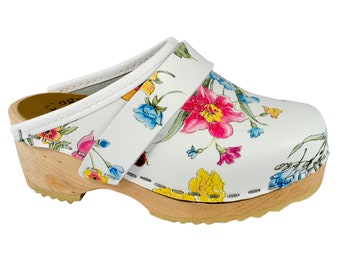 Children's clogs model Summer Flower