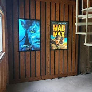 2-PACK Custom LED Light Box Poster Frames - Glowbox LLC