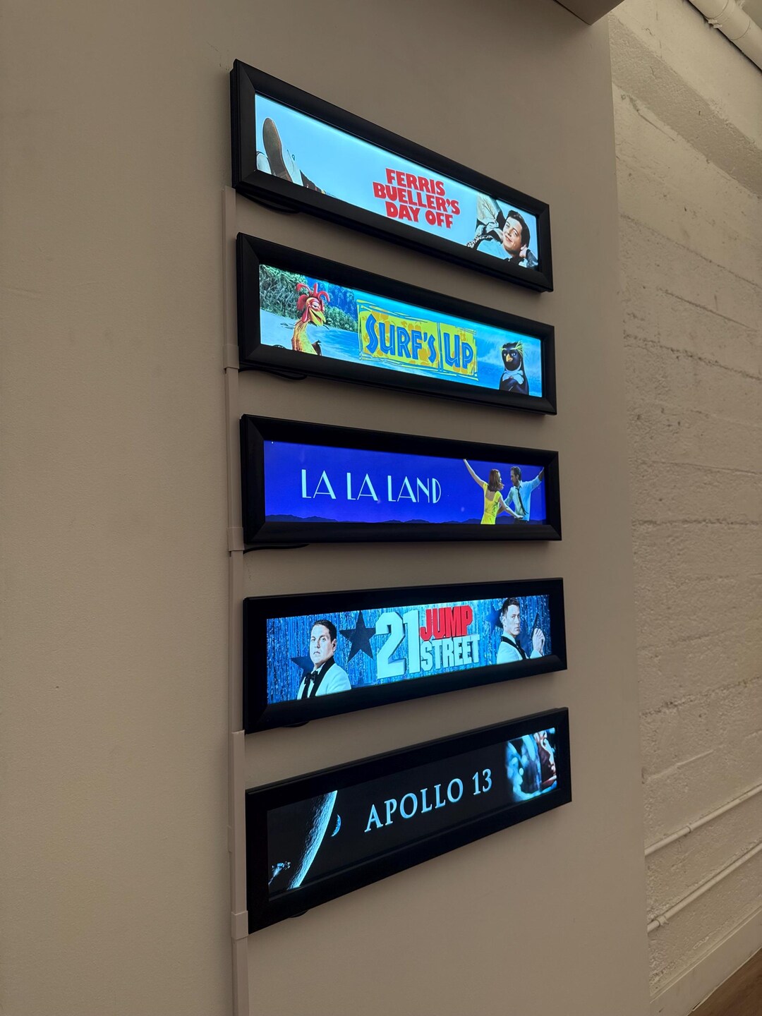 Glowboxes Signage 4-pack Mylar 5x25 Glowbox LED Light Box Poster Frame - Made in USA - Etsy