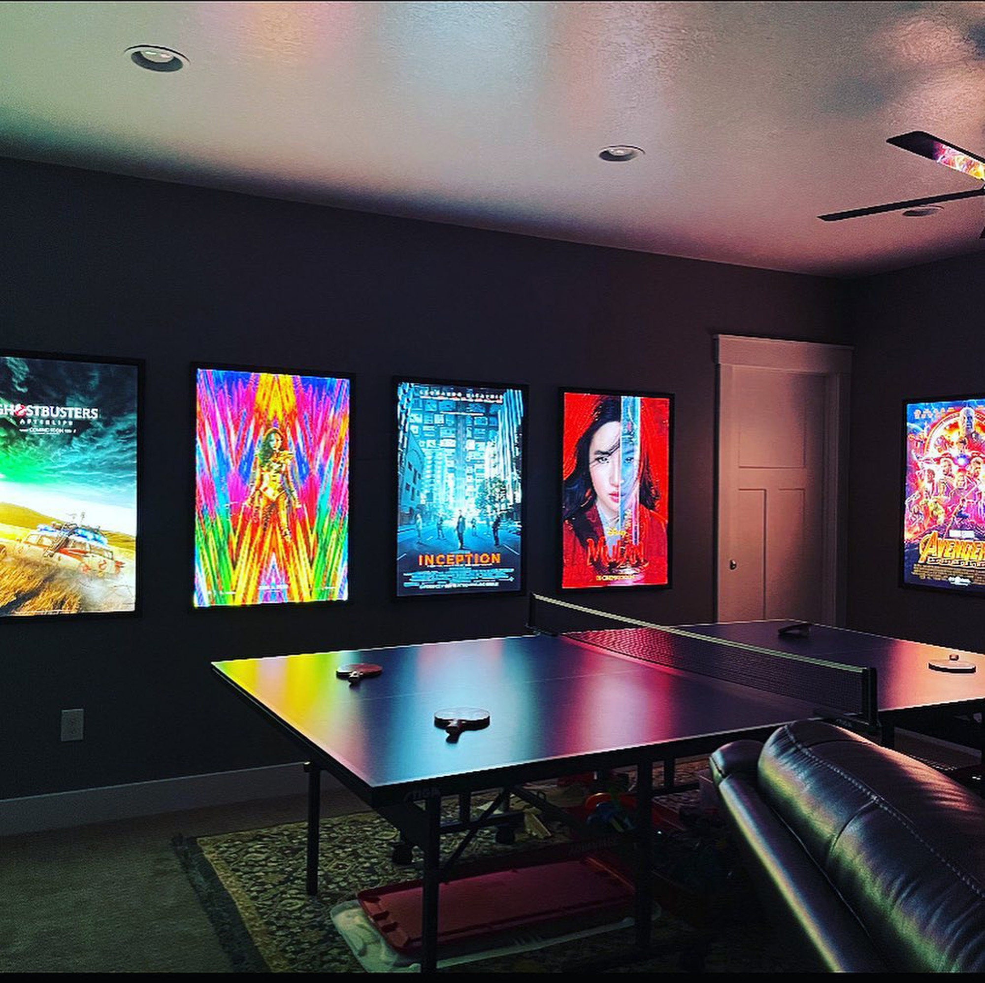 3PACK Custom LED Light Box Poster Frames Glowbox LLC Etsy