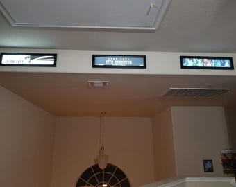 3-Pack Mylar 5x25 Glowbox LED Light Box Poster Frame - Made in USA