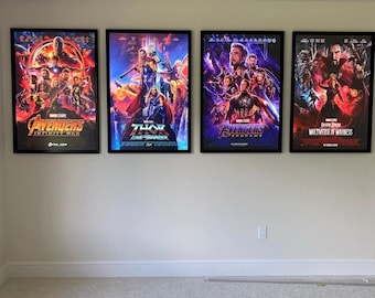 4-PACK Custom LED Light Box Poster Frames - Made in USA