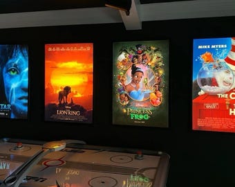 7-PACK Glowbox LED Light Box Frames - Made in USA