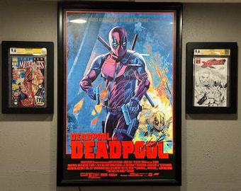 11x17 Glowbox LED "World Famous" Light Box Poster Frame