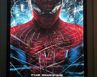 Glowbox LED "World Famous" Light Box Poster Frame - SELECT your poster size: