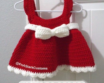 Hand-made Crochet Baby Dress, Custom-made to order