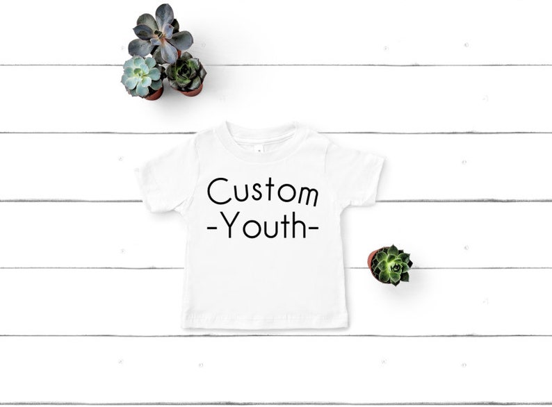 custom youth t shirts