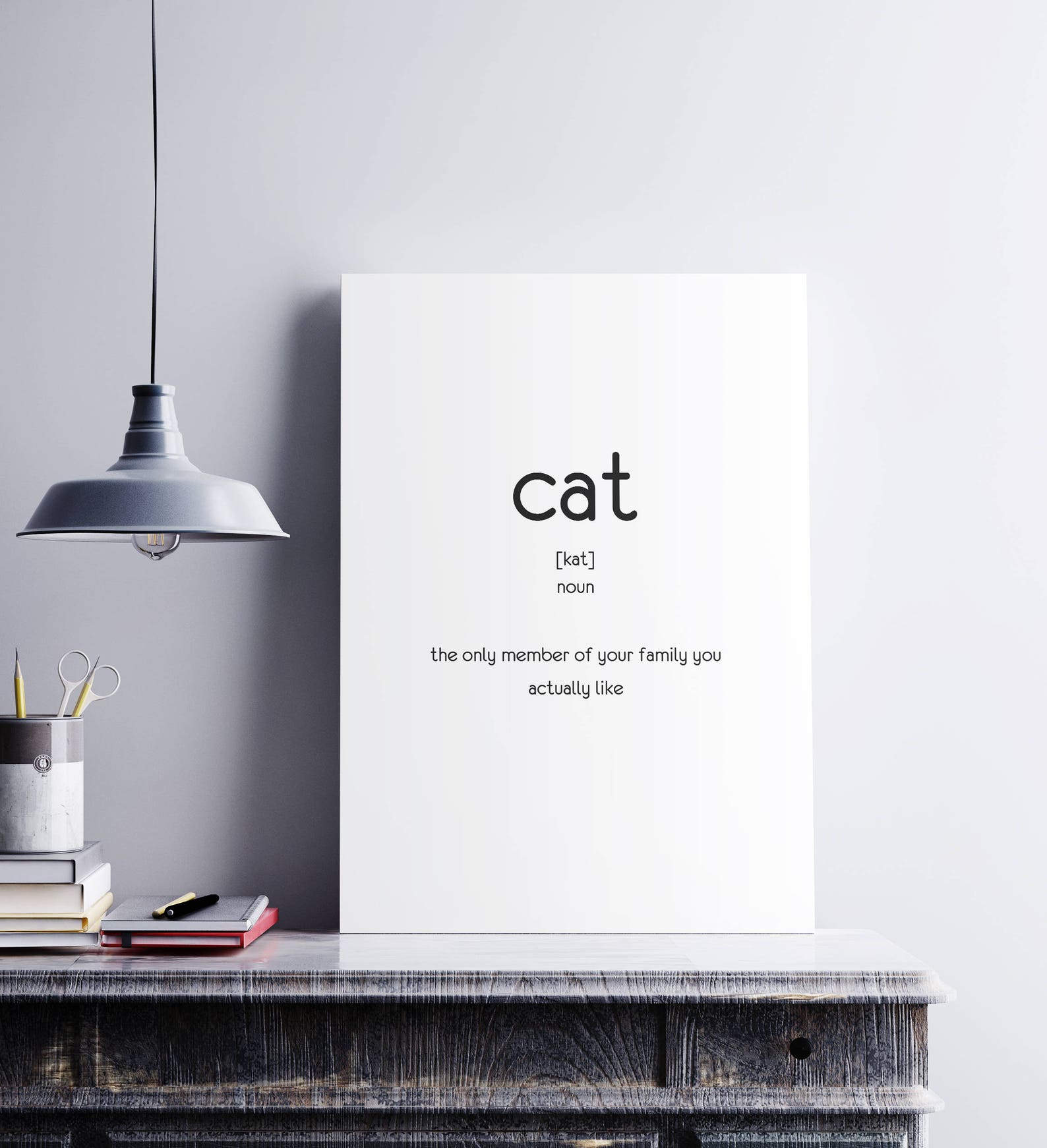 Cat Print Cat Poster Cat Prints Cat Printable Pet Poster Etsy