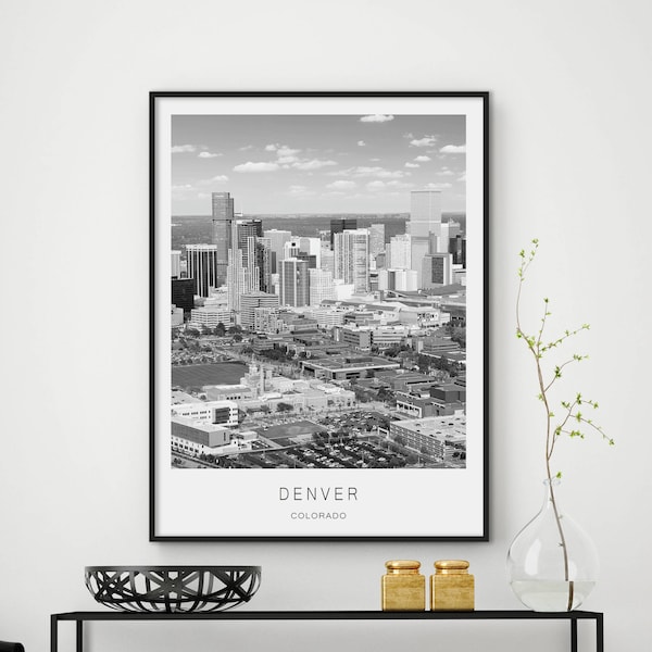 Denver city, Denver poster, Denver photography, Denver print, Denver wall art, Denver wall decor, home decor, city prints, city wall