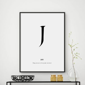 Minimalist Black White Letter Quotes Typography Posters Prints Nordic Living Room Wall Art Pictures Home Decor  DIGITAL FILES