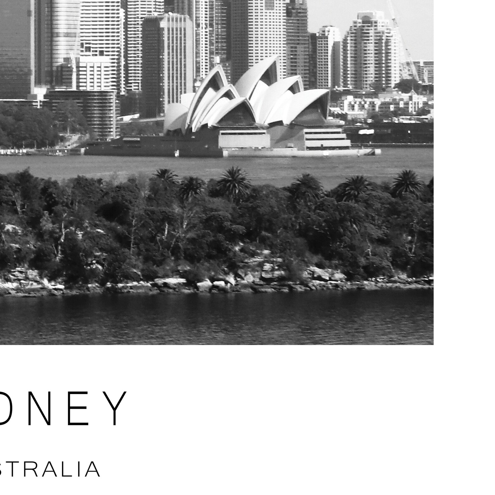 Sydney Print Sydney Poster Sydney Wall Art Australia Print Etsy