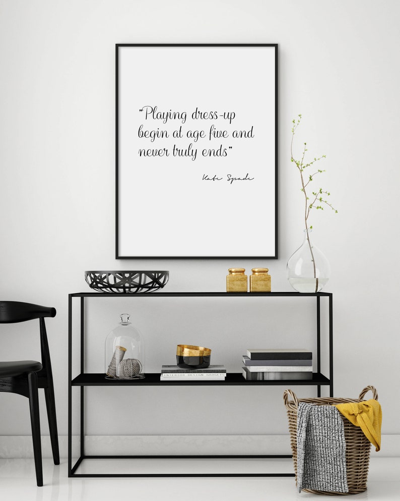 Salon Decor Fashion Gift DIGITAL FILES Typography Fashion Poster Fashion Decor Quote Prints Fashion Quote Home Decor
