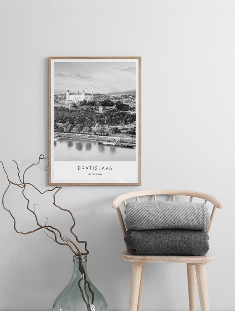 Bratislava Slovakia Poster Travel Poster Slovakia Print Etsy
