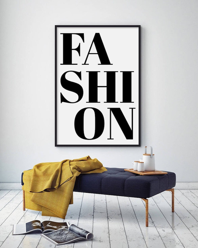 Sale Fashion Fashion Poster Fashion Print Fashion - Etsy