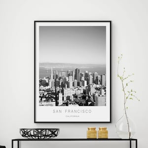San Francisco print, San Francisco art, San Francisco poster, California print, city print, San Francisco photo, DIGITAL FILES