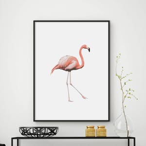 Flamingo Poster, Flamingo Print, Flamingo Wall Decor, Flamingo Art, Birds Print, Wall Art, Home Decor, Printable Art, DIGITAL PRINT