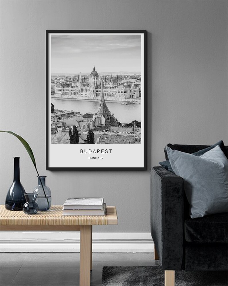 Budapest Print Budapest Art Europe City Wall Art Budapest Etsy