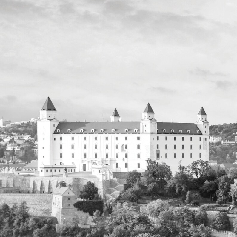 Bratislava Slovakia Poster Travel Poster Slovakia Print Etsy