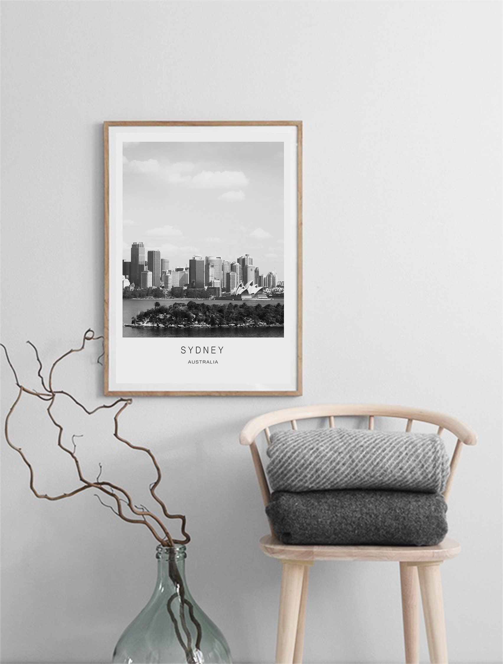 Sydney Print Sydney Poster Sydney Wall Art Australia Print Etsy