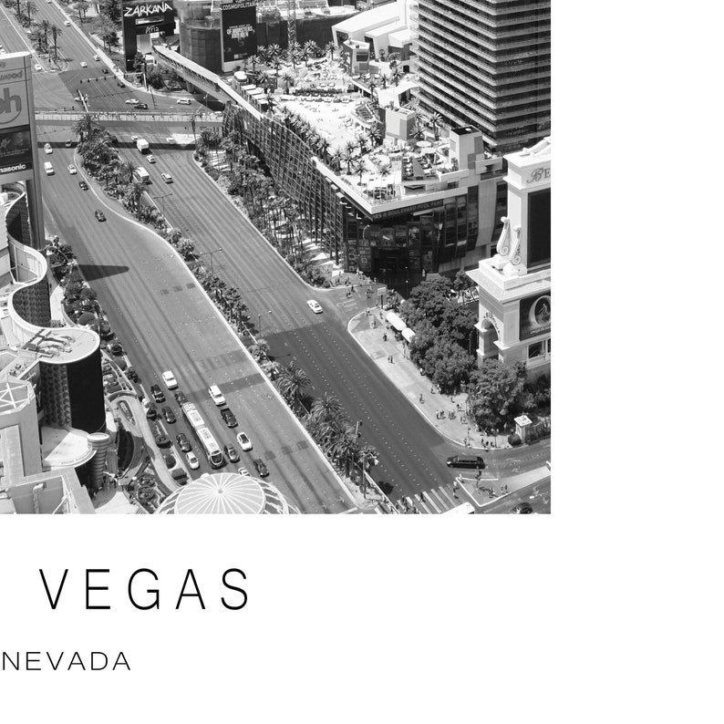 Las Vegas print Las Vegas art Las Vegas nevada Las Vegas Etsy