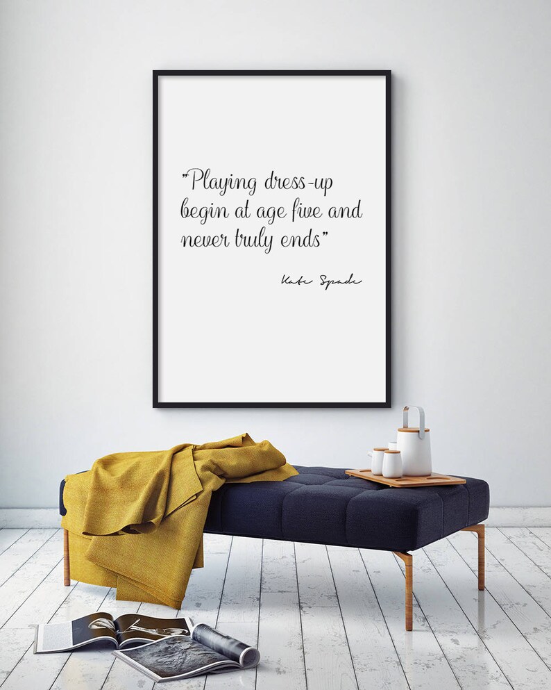 Salon Decor Fashion Gift DIGITAL FILES Typography Fashion Poster Fashion Decor Quote Prints Fashion Quote Home Decor