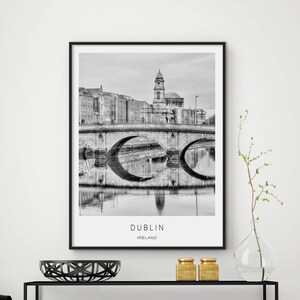 Dublin Druck, Dubli Irland, Dublin Digitaldruck, Dublin Kunst, Dublin Plakat, Dublin Wandkunst, Städte der Welt, Städte Druck, DIGITAL