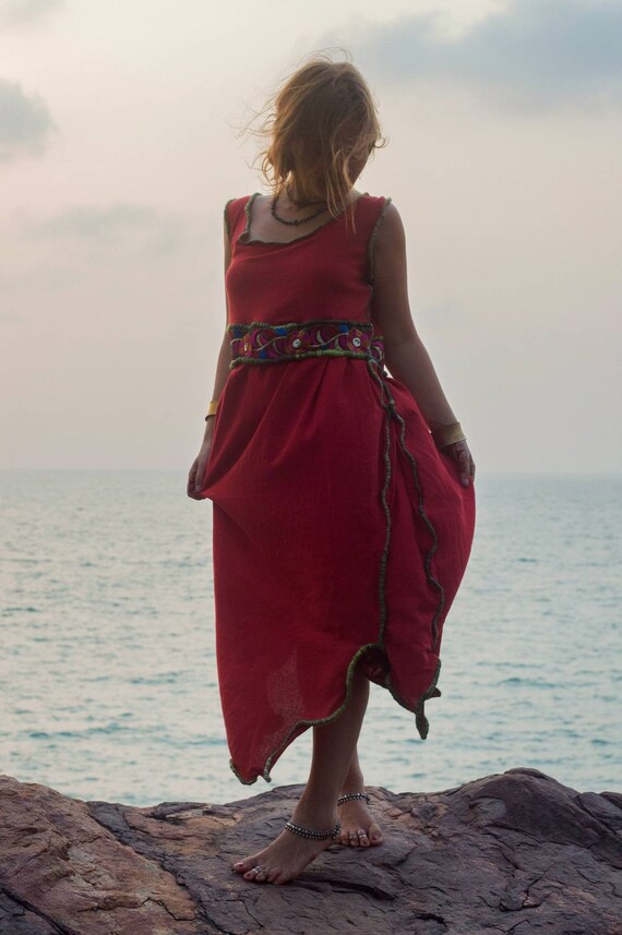 gypsy red dress