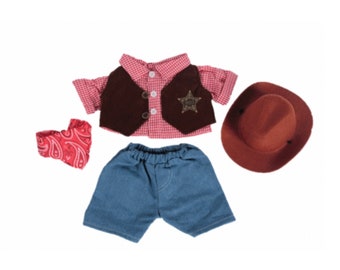 Cowboy Outfit - 16 inch/40cm - Teddy Bear Clothes