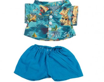 Hawaii Outfit - 16 Zoll/40cm - Teddybärkleidung