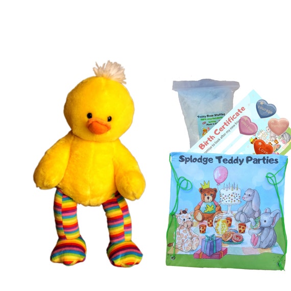 Plüsch-Ente 40cm Teddybär selber bauen kein Nähen - .de