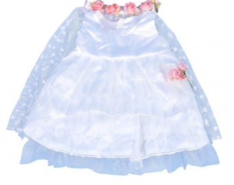 10 inch/25cm - Wedding Dress - Bride's Outfit - Teddy Bear Clothes
