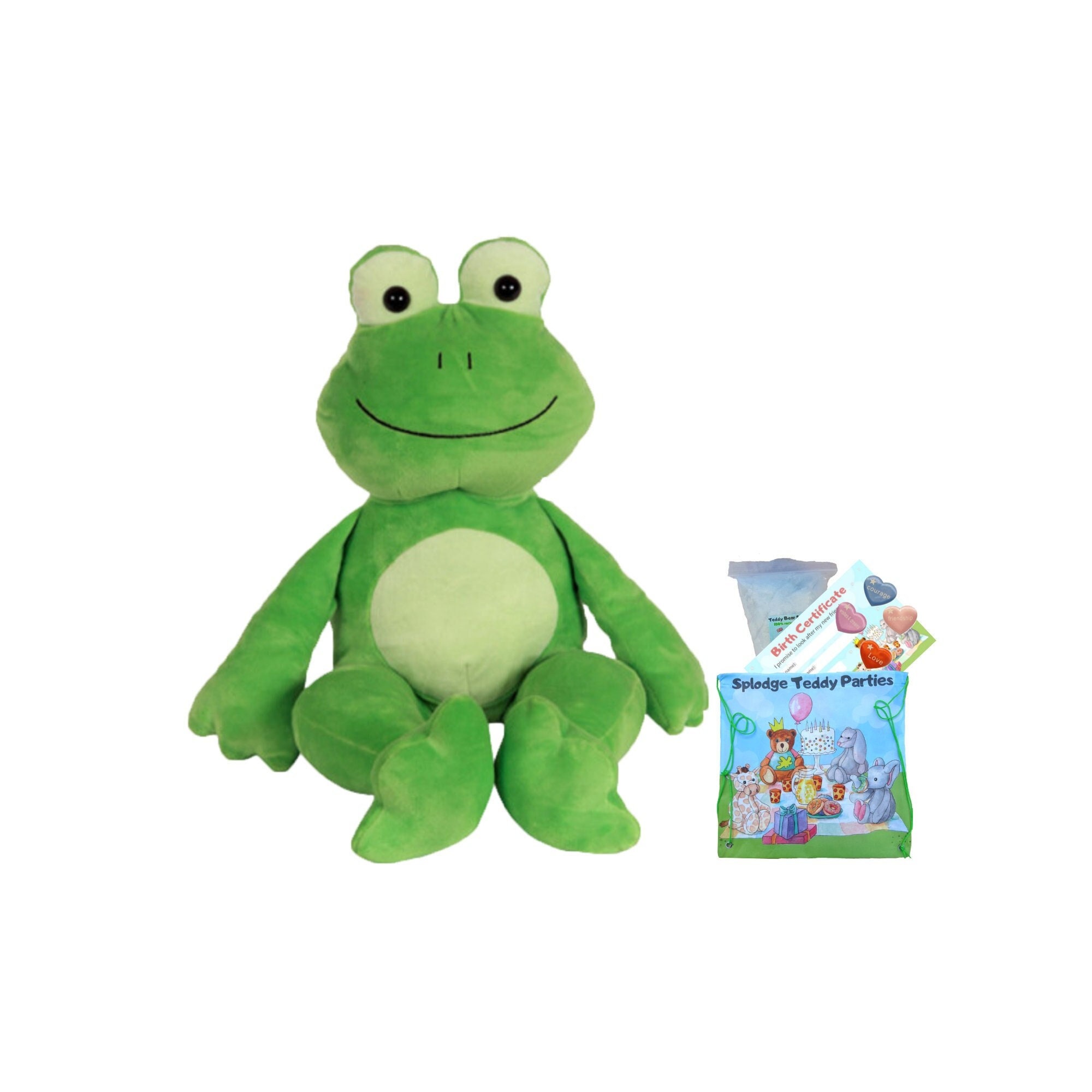 Plush Frog 16 Inch 40cm Build Your Own Teddy Bear Making Kit No