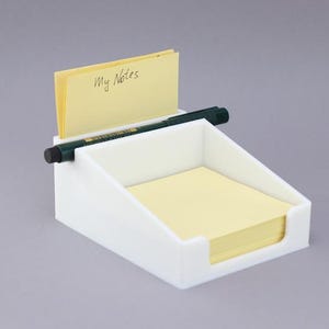 3D-afdrukbaar STL-bestand - notitiehouder - organazier voor notities - digitaal product