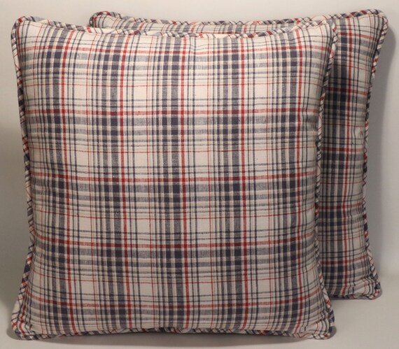 Set Of 2 Ralph Lauren Fabric Throw Pillow Covers2 18 Etsy