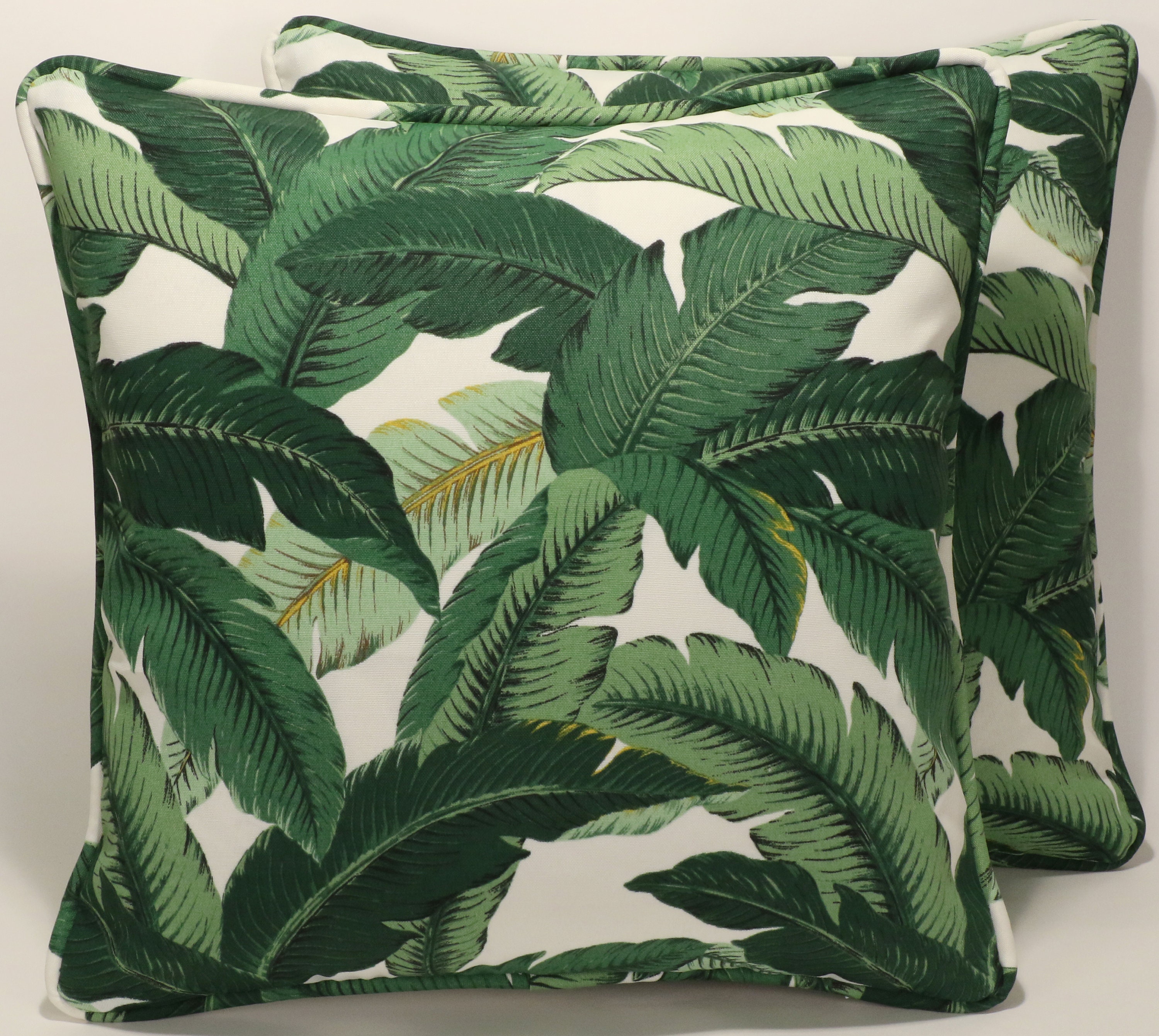 tropical throw pillows outdoor