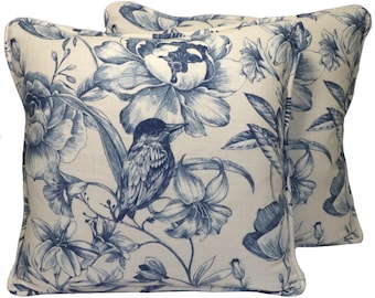 Toile Throw Pillows