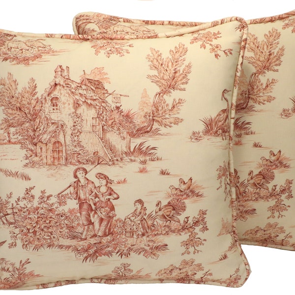 French Country Pillow Covers Etsy