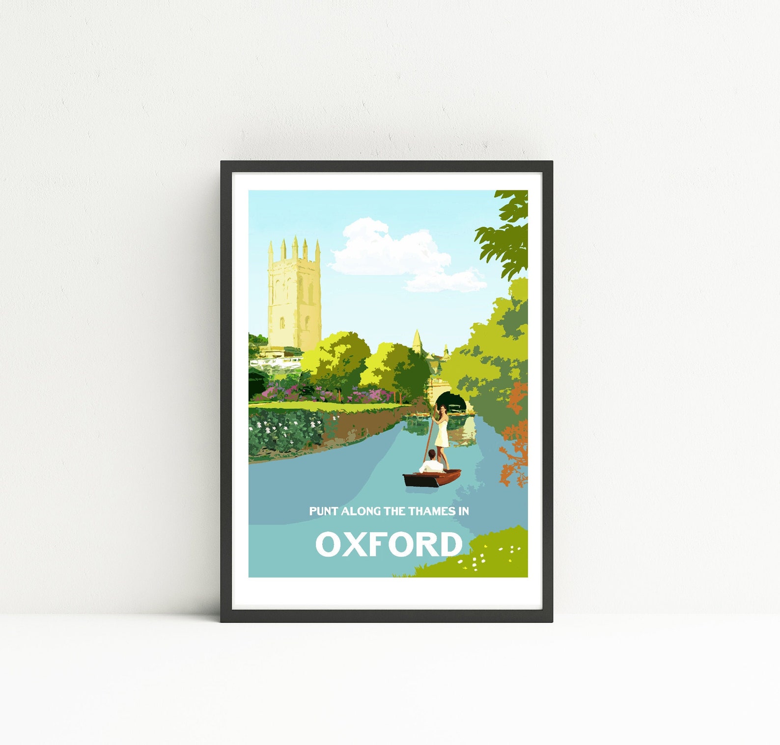 Oxford Print Oxford University Poster Unframed Oxford Print. Etsy