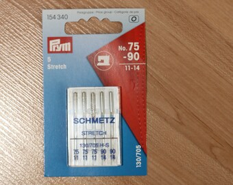 Schmetz Prym 154164 Nähmaschinennadeln 130//705 /" Standard /" Universal 70-100