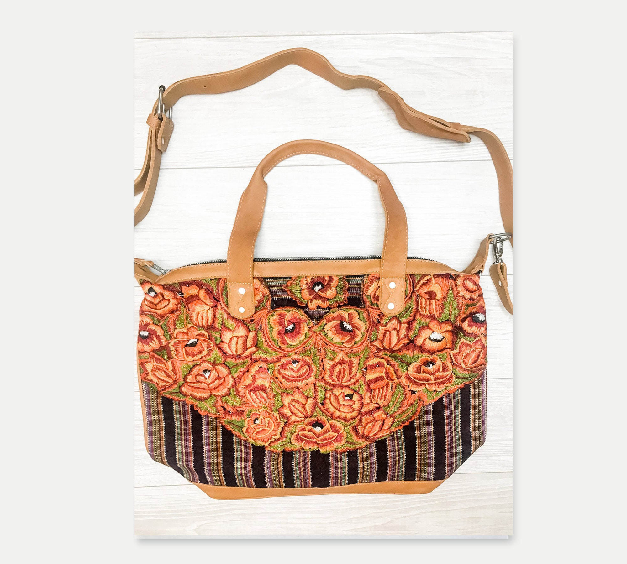 Huipil Huipil vintage Tessuto Maya vintage Borsa