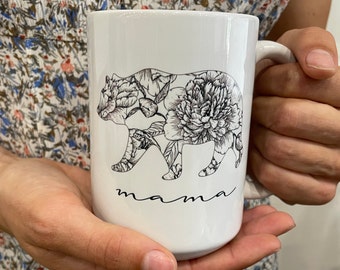 Mama bear mug