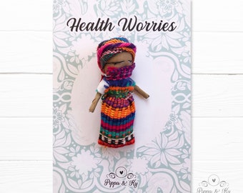 Worry Dolls | Anxiety Relief | Stress Relief Gift | Stress Gift | Guatemalan Worry Doll | Health Stress Relief Gift | Health Worries Gift