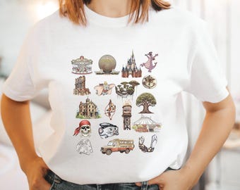 Theme park T-shirt