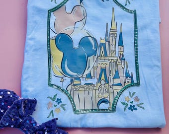 Castle and Balloons T-shirt