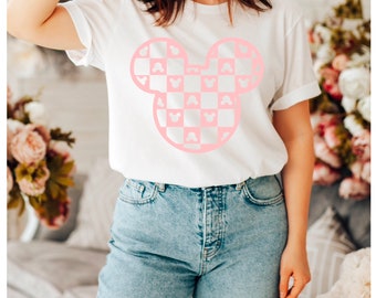 Checkerboard Mouse T-shirt