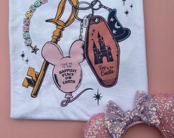 Theme Park Keys T-shirt