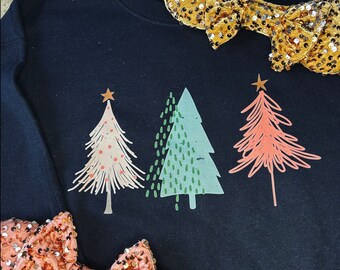 Christmas 3  Tree Sweatshirt